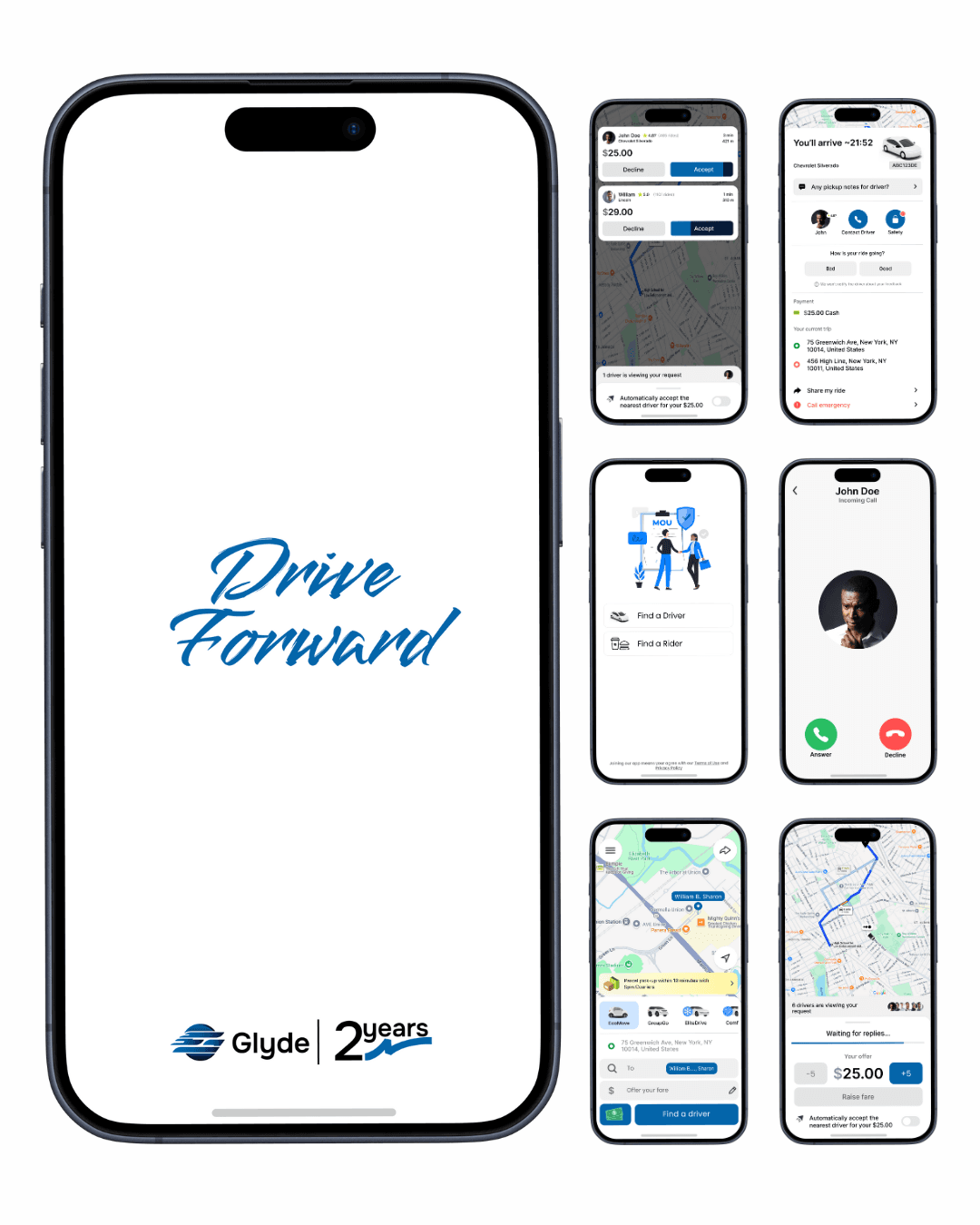 Glyde Ride App